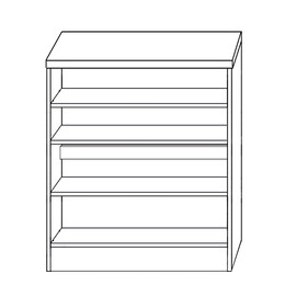 Παπουτσοθήκη ArteLibre HANNAH Μαύρο Μοριοσανίδα/Μελαμίνη 60x33x80cm