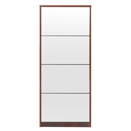 Παπουτσοθήκη ArteLibre LYKKE Καφέ Μοριοσανίδα/Μελαμίνη 50x24x148cm