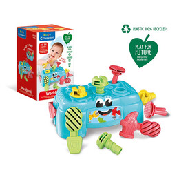 Baby Clementoni Play For Future Βρεφικό Παιχνίδι Πάγκος Εργασίας Για 10-36 Μηνών