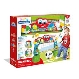 Baby Clementoni Βρεφικό Εκπαιδευτικό Γκολάκιας Για 18+ Μηνών