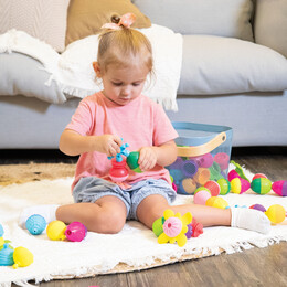 Lalaboom  5 Σε 1 Εκπαιδευτικές Χάντρες Και Αξεσουάρ 48 Τμχ Για 10+ Μηνών