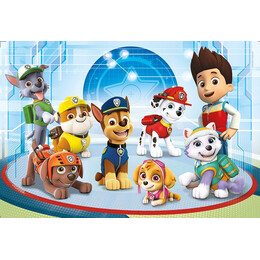 Clementoni Παιδικό Παζλ Maxi Super Color Paw Patrol 24 τμχ