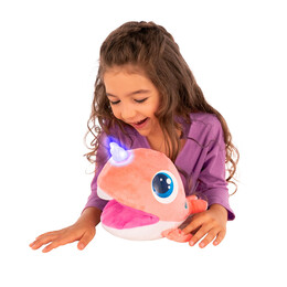 AS Zoo Corally Λούτρινο Διαδραστικό Φάλαινα Μονόκερος