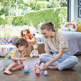 Tomy Toomies Βρεφικό Παιχνίδι Μπάνιου Οικογένεια Peppa Pig στη Φωλιά Για 18+ Μηνών