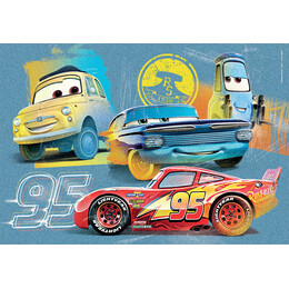 Clementoni Παιδικό Παζλ Super Color Disney Cars 2x20 τμχ