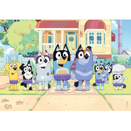 Clementoni Παιδικό Παζλ Super Color Bluey 2x60 τμχ