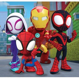 Clementoni Παιδικό Παζλ Super Color Marvel Spidey Και Οι Απίθανοι Φίλοι Του 3x48 τμχ