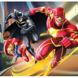 Clementoni Παιδικό Παζλ Super Color DC Comics Justice League 3x48 τμχ