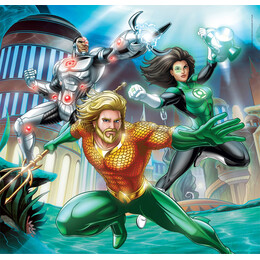 Clementoni Παιδικό Παζλ Super Color DC Comics Justice League 3x48 τμχ