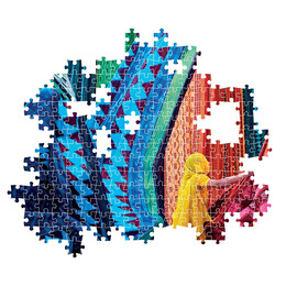 Clementoni Παζλ High Quality Collection Πολύχρωμα Κυμματιστά Υφάσματα 1500 τμχ