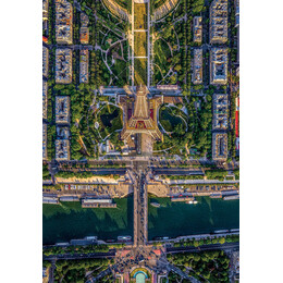 Clementoni Παζλ High Quality Collection Πετώντας Πάνω Από Το Παρίσι 1500 τμχ