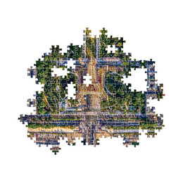 Clementoni Παζλ High Quality Collection Πετώντας Πάνω Από Το Παρίσι 1500 τμχ