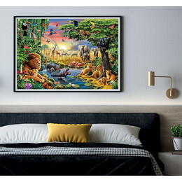 Clementoni Παζλ High Quality Collection Ζώα της Αφρικής 2000 τμχ