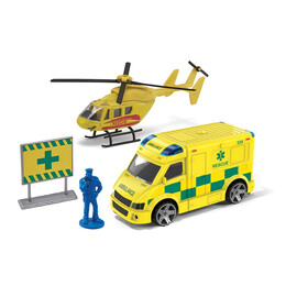 Teamsterz Σετ Αυτοκινητάκια Έκτακτης Ανάγκης Die-Cast Για 3+ Χρονών