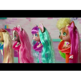 VIP Pets Σειρά 2 Color Boost Συλλεκτική Κούκλα με Απίστευτα Μακριά Μαλλιά