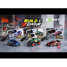 Exost Build 2 Drive Τηλεκατευθυνόμενο & Συναρμολογούμενο Αυτοκίνητο