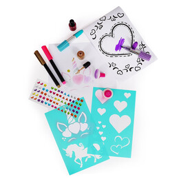 Λαμπάδα Παλετίνα Σετ Ζωγραφικής Σε Σχήμα Καρδιά Για 3+ Χρονών