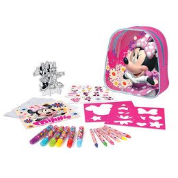 AS Σετ Ζωγραφικής Σε Backpack Disney Minnie Για 3+ Χρονών