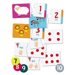 Εξυπνούλης Εκπαιδευτικό Παιχνίδι Αριθμοί Για 3-5 Χρονών