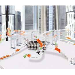 Μαθαίνω Και Δημιουργώ Action-Reaction Εκπαιδευτικό Spiral Tracks-Guardrail-Trapdoor Exp. Pack