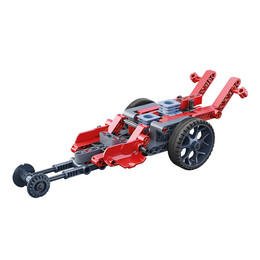 Μαθαίνω Και Δημιουργώ Build Εκπαιδευτικό Παιχνίδι Εργαστήριο Μηχανικής Roadster & Dragster Για 8+ Χρ