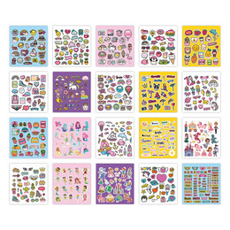 AS Sticker Book Τετράδιο Με 500 Αυτοκόλλητα Για 3+ Χρονών