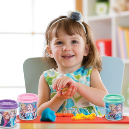 AS Πλαστελίνη Disney Frozen Σακουλάκι Με 5 Βαζάκια Και Καπάκια Καλουπάκια 570gr Για 3+ Χρονών