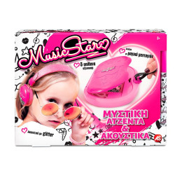 Λαμπάδα Music Star Μυστική Ατζέντα Και Ακουστικά Για 3+ Χρονών