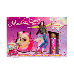 Music Star Εκπαιδευτικό Παιχνίδι Με Μουσικό Μαξιλάρι - Μικρόφωνο Και Αξεσουάρ Για 3+ Χρονών