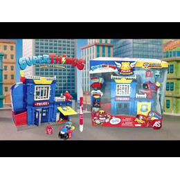 Λαμπάδα Superzings Μικροπλάσματα Αστυνομικό Τμήμα Για 3+ Χρονών