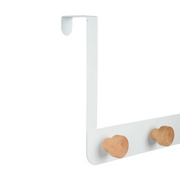 Estia Κρεμαστρα Πορτας Τριπλη Μεταλλικη Λευκη