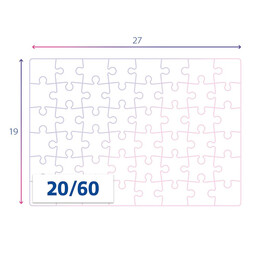 Clementoni Παιδικό Παζλ Super Color The Avengers 2x60 τμχ