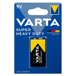 Varta Μπαταρία Zinc Carbon Super Heavy Duty, 9v, 1τμχ