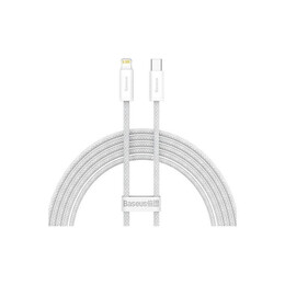 Baseus usb-c Cable for Lightning Dynamic Series, 20w, 2m (White) (Cald000102) (Bascald000102)