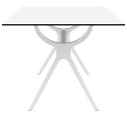 AIR ΤΡΑΠΕΖΙ 180Χ90Χ74εκ. WHITE LAMINATE 12mm