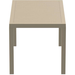 ARES ΤΡΑΠΕΖΙ 140Χ80Χ75εκ. TAUPE ΠΟΛ/ΝΙΟΥ