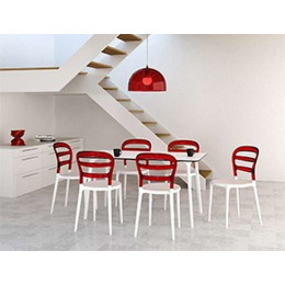 BIBI WHITE/RED TRANSP.ΚΑΡΕΚΛΑ