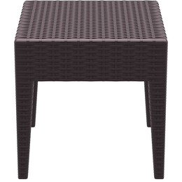 MIAMI BROWN ΤΡΑΠΕΖΙ 45Χ45Χ45εκ. ΠΟΛ/ΝΙΟΥ