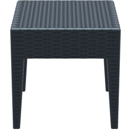 MIAMI DARK GREY ΤΡΑΠΕΖΙ 45Χ45Χ45εκ. ΠΟΛ/ΝΙΟΥ