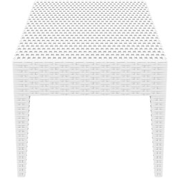 MIAMI WHITE ΤΡΑΠΕΖΙ 92Χ53Χ45εκ. ΠΟΛ/ΝΙΟΥ