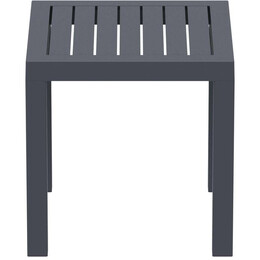 OCEAN DARK GREY ΤΡΑΠΕΖΙ 45Χ45Χ45εκ. ΠΟΛ/ΝΙΟΥ