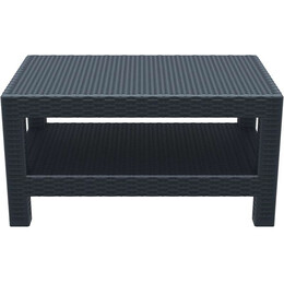 MONACO DARK GREY ΤΡΑΠΕΖΙ 92Χ57Χ45εκ. ΠΟΛ/ΝΙΟΥ