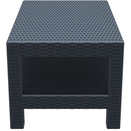 MONACO DARK GREY ΤΡΑΠΕΖΙ 92Χ57Χ45εκ. ΠΟΛ/ΝΙΟΥ