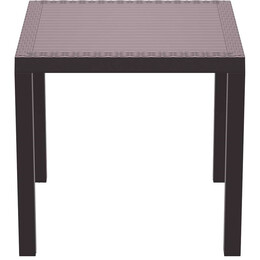 ORLANDO 80Χ80Χ75εκ. BROWN ΤΡΑΠΕΖΙ ΠΟΛ/ΝΙΟΥ