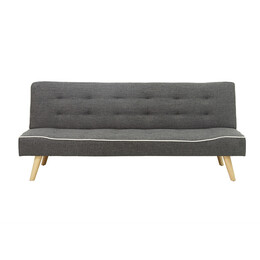 KLARA GREY ΥΦΑΣΜΑ ΚΑΝΑΠΕΣ-ΚΡΕΒΑΤΙ 179X78εκ.