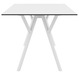 MAX ΤΡΑΠΕΖΙ 140X80Χ74εκ. WHITE LAMINATE 12mm