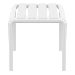 PARIS WHITE ΤΡΑΠΕΖΙ 42X41X40εκ. ΠΟΛ/ΝΙΟΥ