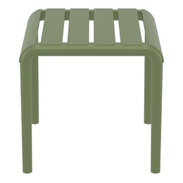PARIS OLIVE GREEN ΤΡΑΠΕΖΙ 42X41X40εκ. ΠΟΛ/ΝΙΟΥ
