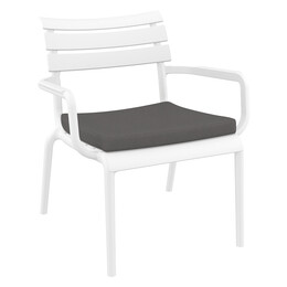 PARIS ΜΑΞΙΛΑΡΙ DARK GREY ΠΟΛ/ΝΑΣ 50Χ48Χ5εκ.