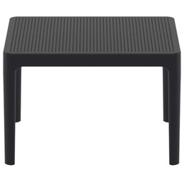 SKY BLACK 50Χ60Χ40εκ. ΤΡΑΠΕΖΙ ΠΟΛ/ΝΙΟΥ